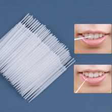 100 PCS Pick Interdental Brush Double-Head Brush For Teeth Cleaning Toothpick Oral Care Tool Toothpick Dental Floss