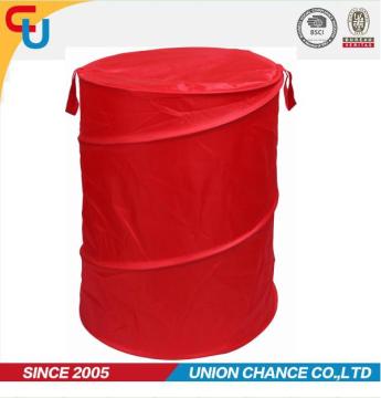 Promotional nonwoven folding pop up laundry hamper for home living