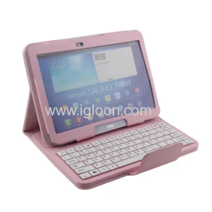 Wireless Bluetooth Keyboard Case For Samsung Galaxy Tab3 P3200 