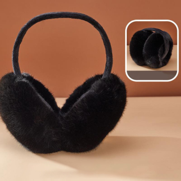 Warm Earmuffs for Women and Girls - Faux Fur Ear Warmers