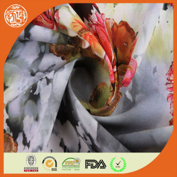 hot selling new fashion digital print 50D 75D polyester chiffon fabric