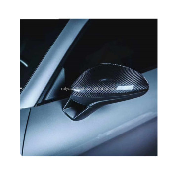 Hot Sale Fiber de carbono Caseiro de espelho retrovisor para Porsche Cayman 718 Upgrade externo