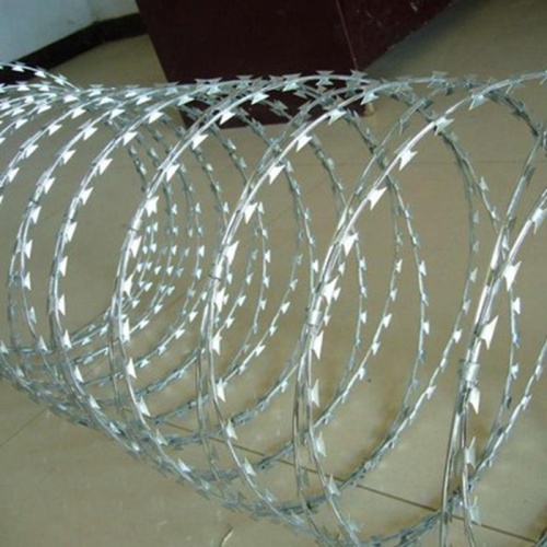 Galvanized Razor Wire Concertina price anti-climb stainless steel razor wire Manufactory