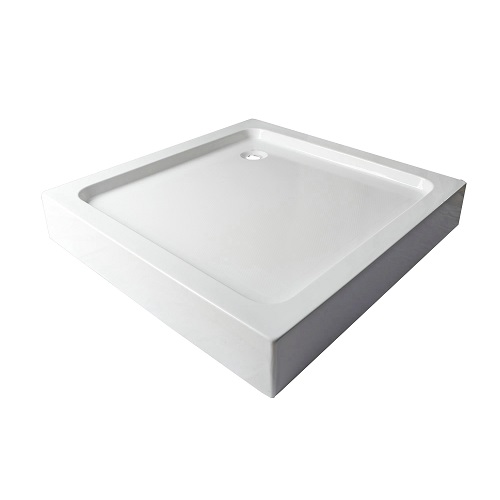 Shower Base Trim 90x90 Acrylic Anti-Slip Square Shower Tray