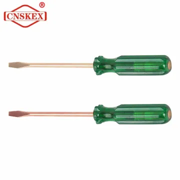 Non-sparking Solltted Screwdriver Striking al-cu Be-cu
