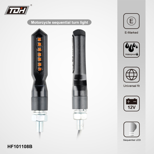 Luz intermitente sequencial para motocicleta durável HF101108