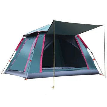 Waterproof Portable Pop-up Camping Tent for 2-8 Persons