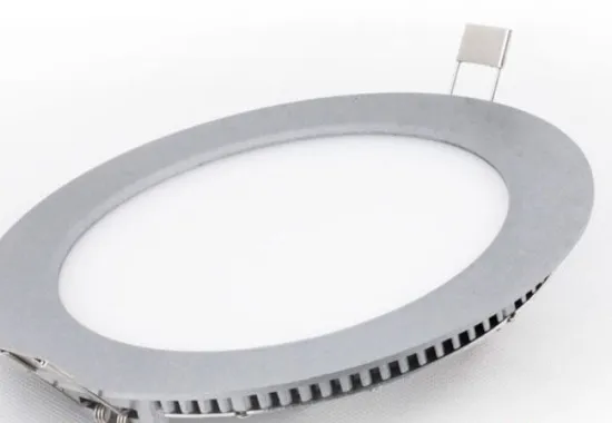 10w Round Epistar Flat Panel Led Lights Cool White Pane Lamps For Hospitals