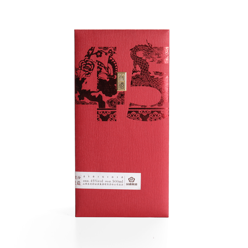 Коробка для упаковки красного вина в книжном стиле