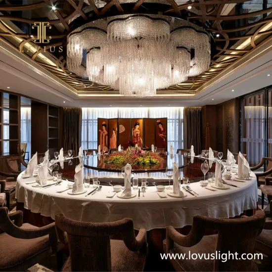 White classic custom chandelier restaurant hotel shopping mall custom high luxury chandelier