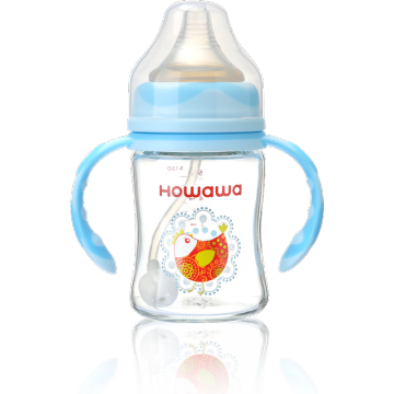 6oz Infant Glass Milk Feeding Bottle Holder