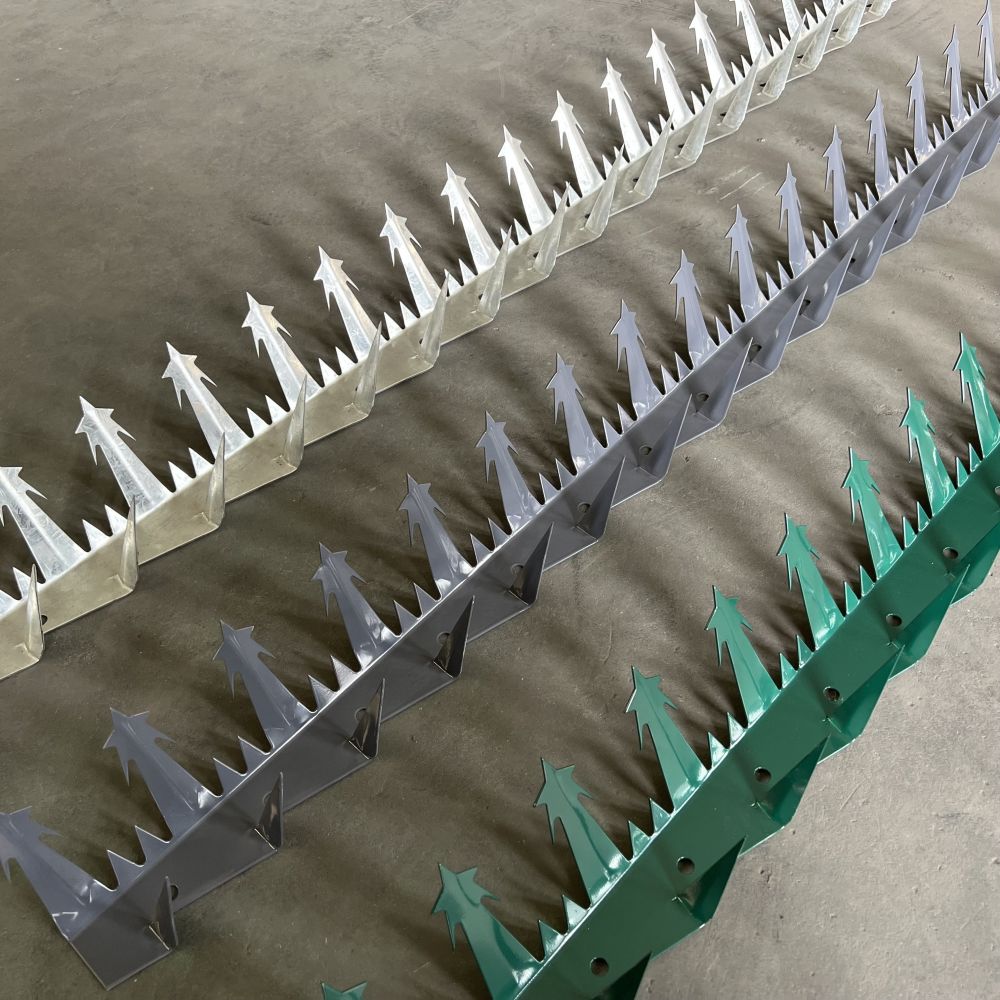 Anti -Beig -Zaun Spikes Wall Spike Rasierer Zaun