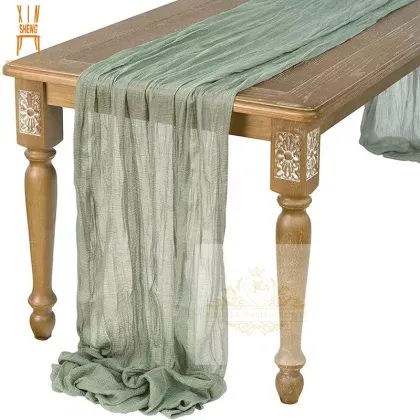 Colorful Polyester Table Runners for Luxury Wedding Banquets and Parties