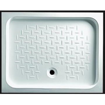 Artificial casting polymarble stone shower base