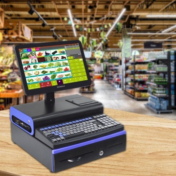 Zhongji Double Screen Ultra-Thin 15.6" Touchscreen POS System