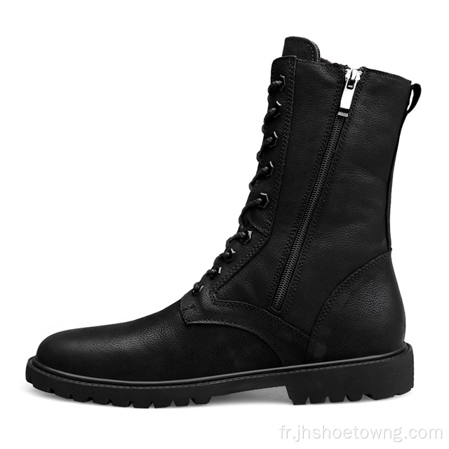 Bottes de combat pour hommes hiver chaud