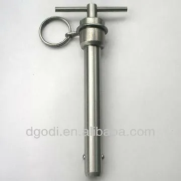 stainless steel shaft lock pin with two balls