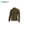 Seaskin Front Zip Mens Wetsuit Top for SUP