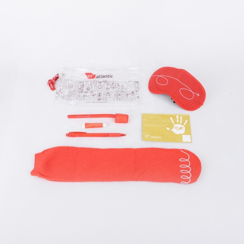 Airline Travel Comfort Airline Amenity Kits For Airplane