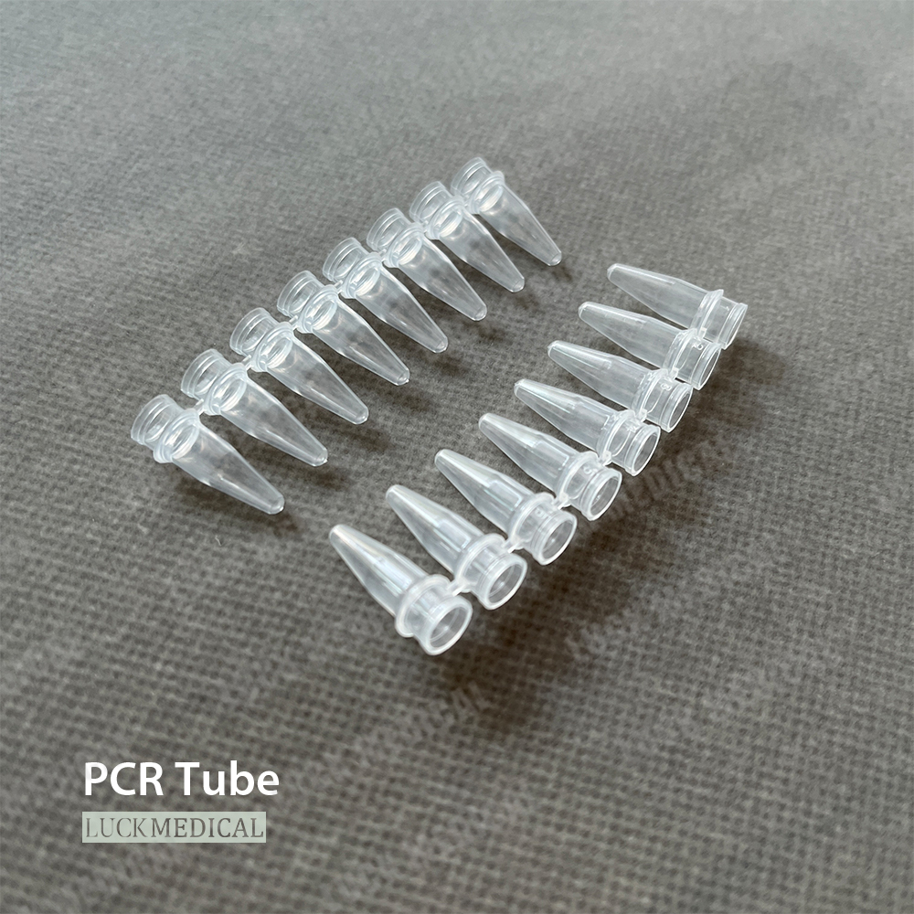 0,1 мл 0,2 мл PCR -трубки полоски