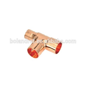 High Quality Copper Equal Tee Copper Fittings Cheap Price Wholesale
