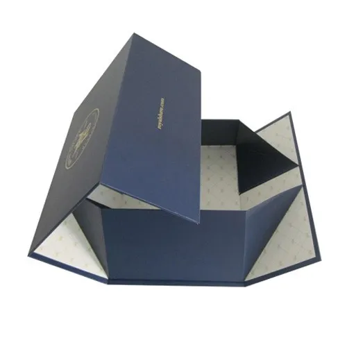Printed Rigid Foldable Flat Collapsible Box
