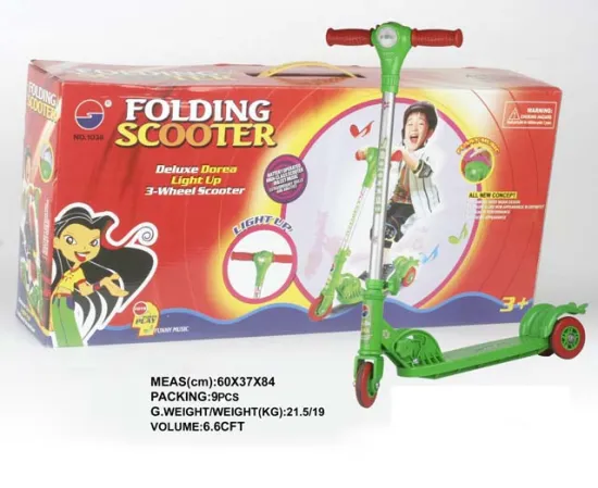 3 WHEELS SCOOTER W/LIGHT & MUSIC