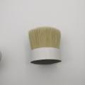 White bristle blending filament for paint brushes