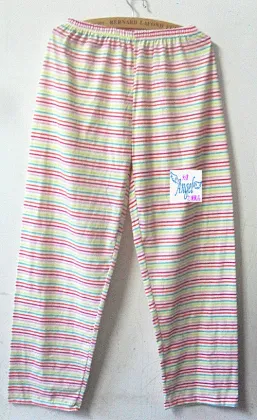 jersey fabric long pajamas with animated designs