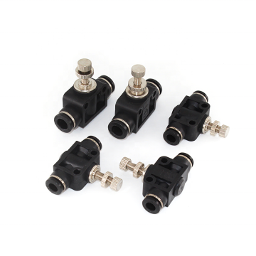 Air Pipe Connectors and Pneumatic Valves: Enhancing Speed Control and Air Flow Efficiency