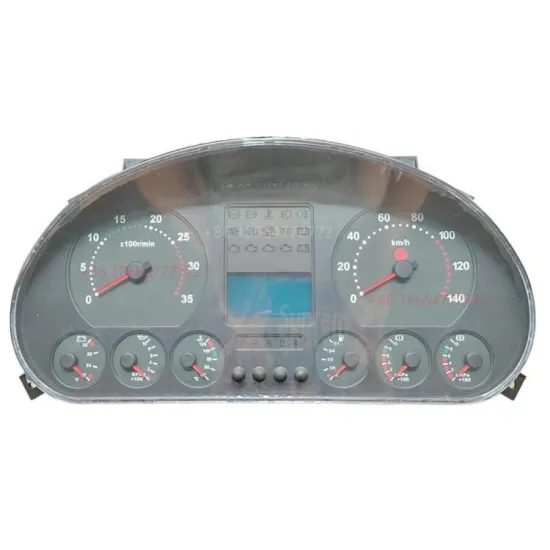 Hot Sale African Chinese Yutong Bus Electrical Spares: F11 F12 24V Speedometer Dashboard 3820