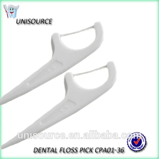 Plastic dental toothpicks