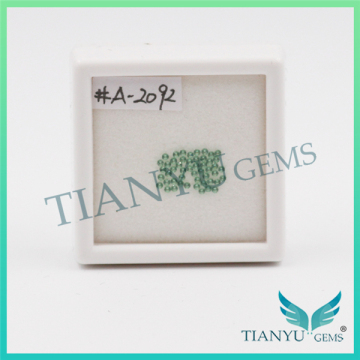Wholesale Loose Artificial gems #A2092 Round Brilliant Cut Nanosital Stone Prices
