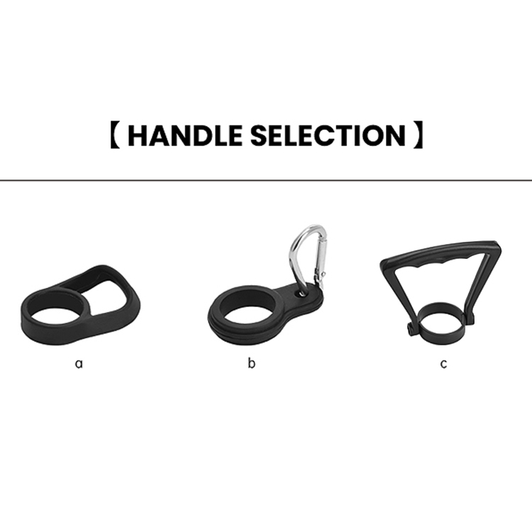 stainless steel water bottle with handle