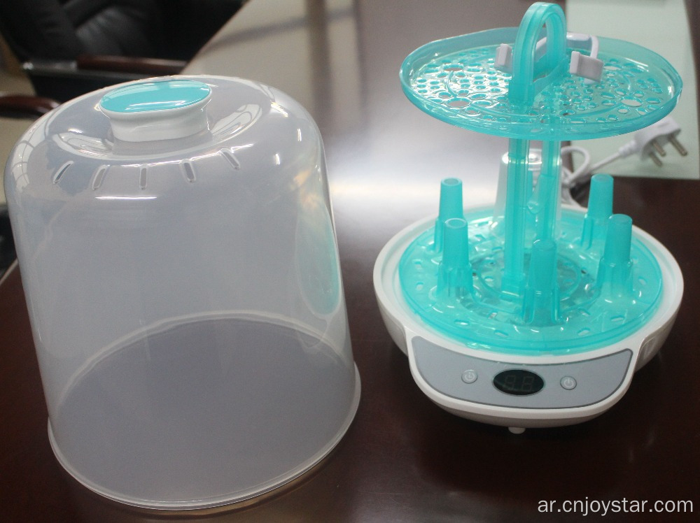 2020 New Design Baby Product Feeding Bottle Sterilizer Milk Bottle Steam Sterilizer With Digital Countdown Display