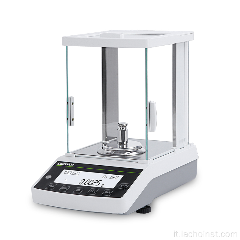Equilibrio analitico con scala digitale Accurata 0,001 g di laboratorio
