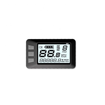 48V-72V Electric Bicycle Battery Voltage LCD Display Cycling Computer