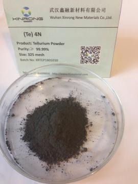 Tellurium powder 4N 99.99% 325 mesh high purity with good price