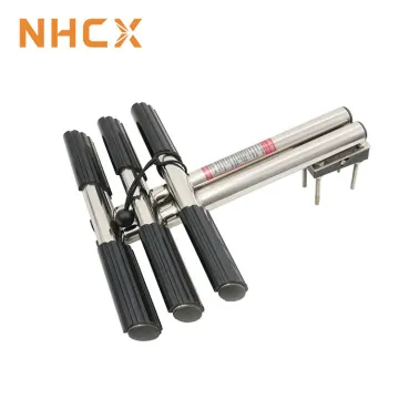 NHCX Swim Marine Boat Ladder - 3 Step Stainless Steel Pontoon Boat Ladder