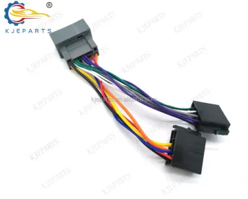 Fit Honda Car 24pin 8pin Adapter ISO Stereo Radio Wiring Harness