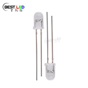 Đèn LED siêu sáng 5mm màu đỏ rõ ràng 20 độ