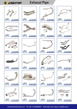 Replacement Modified Exhaust Link Pipe for BEN-ELLI BJ 600 BN600