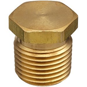 Hex Head plug pin brass cnc machining