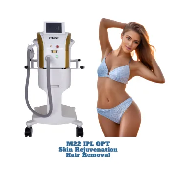 Single Handle M22 IPL OPT Hair Removal and Skin Rejuvenation Machine