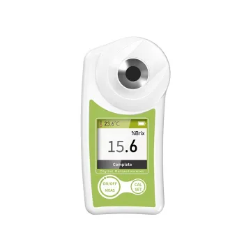 Digital Brix Refractometer: Accurate Sugar Content Tester with Automatic Temperature Compensation (ATC) for 0~55% Brix Measurements