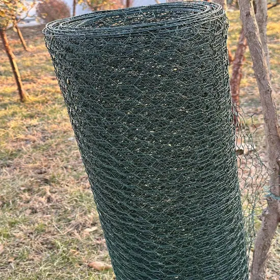 6ft Chicken Wire Vinyl Coated Electro-Galvanized Hexagonal Mesh - Cutting Service Included