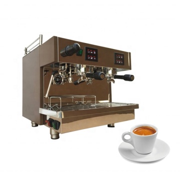 Commercial Espresso Machine: Stainless Steel 50 Cup Automatic Coffee Maker 9L Silver/Red PARTNER 220V 3750W