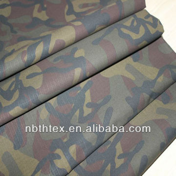 100% cotton camouflage fabric ripstop fabric