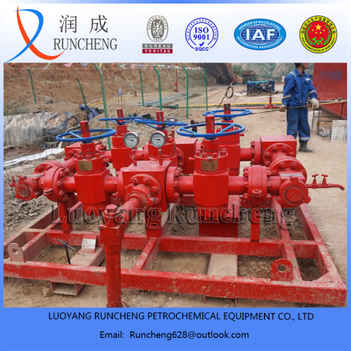 high pressure api choke manifold / well control choke manifold