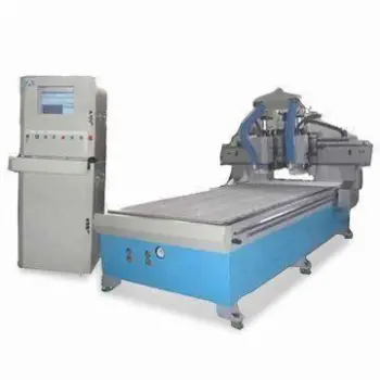 Portal Double Spindle CNC Carving Machine with 4kW Spindle Power and 40m/min Feed Speed